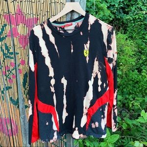 Renewal Bleached Ferrari X Puma Biker Shirt